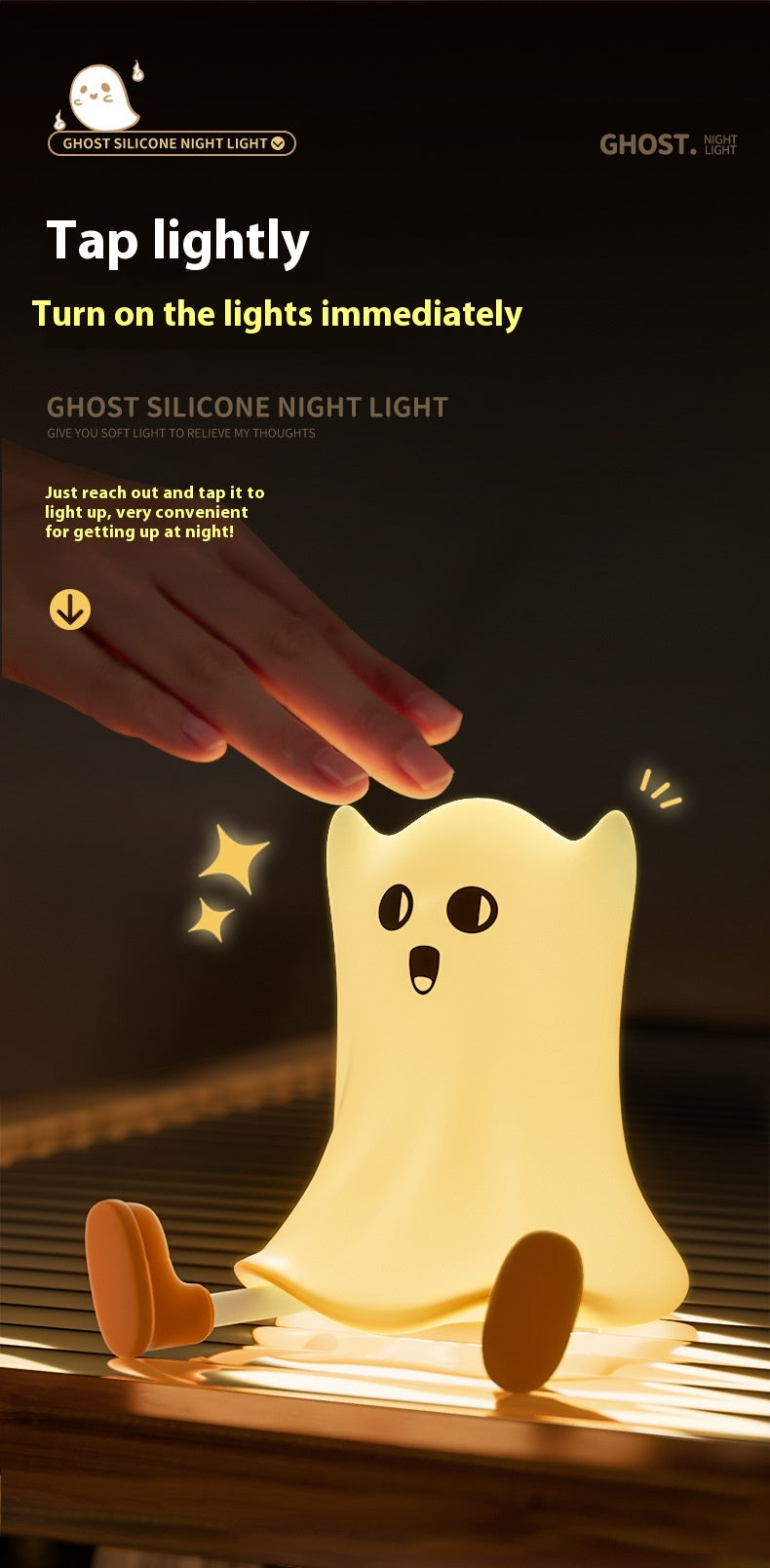 Boo Buddy lamp and mobile holder